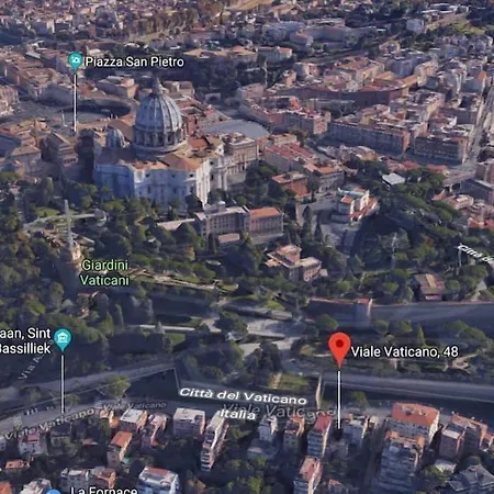 Luxury, Large Flat With Terrace On Vatican Walls *